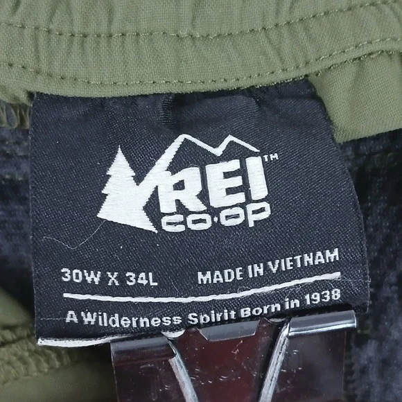 REI Co Op‎ 30x34 Mens Pants Convertible Outdoors Hiking **Actual 28x31 ** - Picture 12 of 16